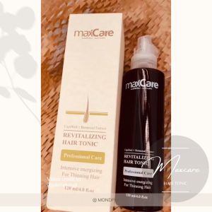 Hair Growth - Maxcare Revitalising Hair Tonic for Thinning Hair 120ml Anti Hair Loss Formulated in Italy