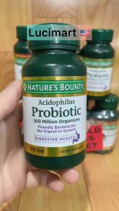 [Hàng Mỹ] Viên uống bổ sung lợi khuẩn Probiotic Nature s Bounty Acidophilus Probiotic