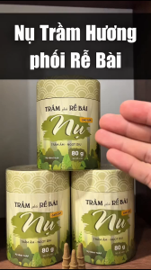Nhang Nụ Trầm Hương Mix Rễ Bài Mộc Lâm 80g Trầm Hương Tinh Khiết Giao Hòa Rễ Bài Hương Thơm Mới Lạ