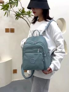 ABS Cute Soft Travel Office Backpacks Shoulder New School Bags Zipper Women Girl Student Lightweight Multi-Color Backpack
