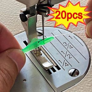20Pcs Easy Automatic Needle Threader Elderly Guide Needlework Accessory DIY Home Hand Sewing Lead Wire Sewing Accessory Tool