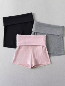 Elastic Waistband Tight Fit Yoga Shorts Womens Summer 2025 Running Fitness Casual Home Sport Pants Single Piece Regular Thickness