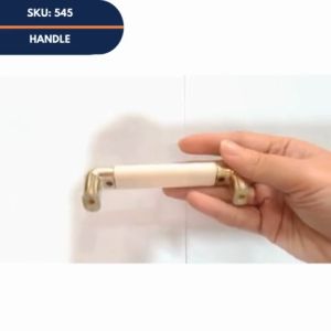 White Gold Pull Handle Cabinet Handle Wardrobe Handle