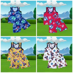 Kids Terno Sando Short Assorted for Kids 1 to 2 yrs old(Direct Tahian)