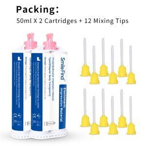 Dental Impression Materials Silicone Soft Putty Transparent Silicone Rubber Impression Light Body Putty Molding Material