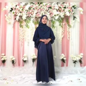 SUPER SALE GAMIS MUSLIM LEBARAN PREMIUM ROSEA