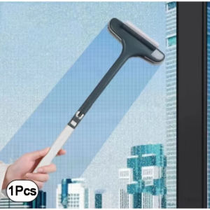 2in1 Insect Net Dust Window Cleaner Glass Cleaning Bathroom Floor Cleaning Brush Tool