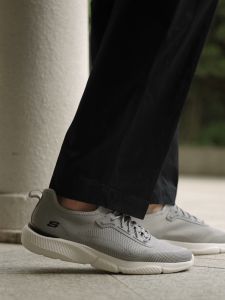 Skechers สเก็ตเชอร์ส รองเท้า ผู้ชาย Usa Street Wear Ingram Shoes - 210964-GRY