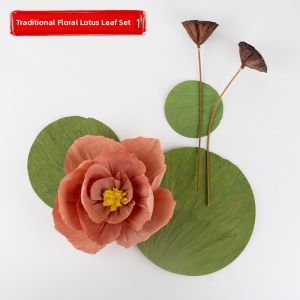 Primary School Kindergarten Blackboard Report Finished Material Package Lotus Scene Decoration Classrooms Corridors Wall Stickers