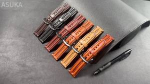 Genuine Cowhide Strap for Seiko Watch Band Vintage Leather for Omega for Panerai Bracelets 20mm 22mm 24mm Women Men Wrist Belt