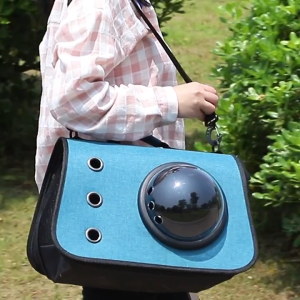 กระเป๋าใส่สัตว์เลี้ยงพกพาสะดวก มีสายสะพาย พร้อมส่งในไทย (CSB006)