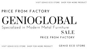 2M-BT002 Modern Wooden Bar Table With Steel Frame & 2M-CT001 (2 Units) High Bar Stool