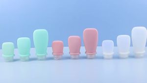 30/60/90ml Portable Silicone Travel Bottle Liquid Refillable Lotion Bottle Leakproof Shampoo Container Squeeze Tube Empty Bottle