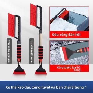 MONLEYTA | Dụng cụ dọn ne công cụ dọn ne ô tô Dụng cụ làm sạch mùa đông Dụng cụ làm sạch băng tuyết cho kính ô tô