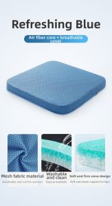 ZHIMENGREN | 4D Breathable Air Fiber Long Sitting Pad
