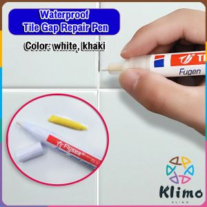 KLIMO Waterproof Tile Gap Repair Pen Tile Grout Pen Mouldproof Filling Agents Tile Caulking White khaki Marker