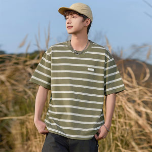 Wood soon | Japanese Style Stripe Summer Fashion Casual Loose T-Shirts