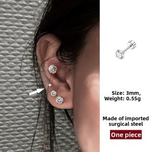 Lnieer | Titanium Ear Studs for Piercing