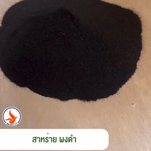 สาหร่ายผง ดำ (เเอสโค) ตรา ทองกวาว 25 Kg. ละลายน้ำได้ สกัดเข้มข้น