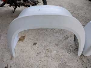 Slebor Bak Pickup Futura/tss Set Kanan Kiri Spakbor plat besi warna poxy