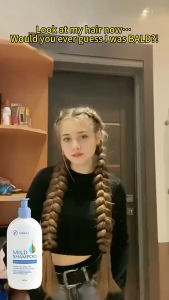 [SIRIRAJ]-Scalp care mild formula quality assurance Vitamin B3&Pentavitin mild shampoo 200ml cleanses the scalp reduces hair loss Perawatan Kulit Kepala Gatal Ketombe Berkerak