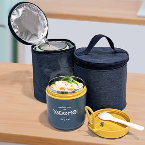 JILAIYAO | Carry Bag for Breakfast Soup Containers Thermally Insulated