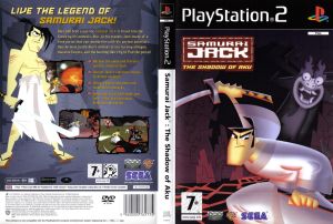 PS2 DVD Game Samurai Jack - The Shadow of Aku