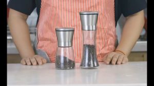 Lọ Xay Tiêu Muối Ớt Gia Vị - Chất Liệu Inox Cao Cấp Chống Gỉ – Dụng Cụ Xay Gia Vị Cầm Tay Tiện Lợi