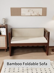 【On Hand】Sofa bed folding sofa chair adjustable thick material with strong load-bearing capacity formaldehyde-free