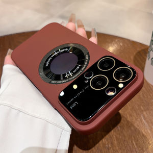 🇹🇭เคสไอโฟน หน้าต่างขนาดใหญ่ สำหรับ เคส iphone 15 14 13 12 pro 11 promax โปร แม็กซ์ เคส iphone 14Plus พลัส เคสโทรศัพท์ iphone แถมฟิล์มเลนส์ ชาร์จแบบไร้สาย