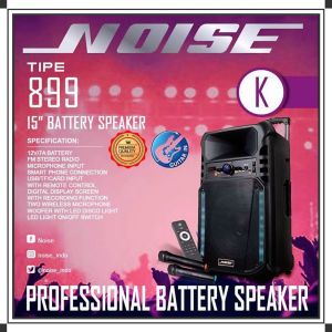 Speaker Portable Wireless Noise 899 K Original 15 Inch Bluetooth