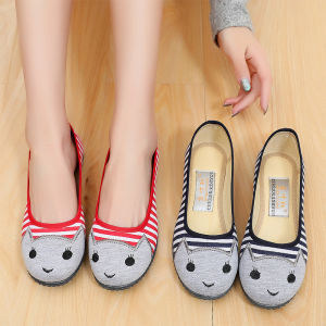 Old Beijing Cloth Shoes - Spring and Autumn Non-Slip Casual Soft Bottom Women's Shoes - Affordable and Comfortable