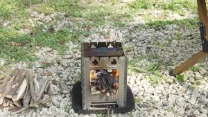 Boundless Voyage Titanium Camping เตาแบบพกพาไม้ Burning เตา Multi-Fuels เตาสำหรับกลางแจ้ง Backpacking เดินป่า BBQ