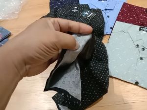 Kemeja Lengan Pendek Anak Laki-laki & Dewasa: Bahan Katun Strecth Adem