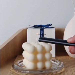 Magic Cube Geometry Pure Soybean Scented Candle Home Decor Essential Oil Aromatherapy Candles Souvenir Candles