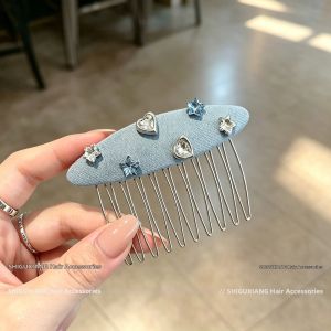 Anti-slip Side Comb Hair Clip Fragment Hair Tidying Hairpin