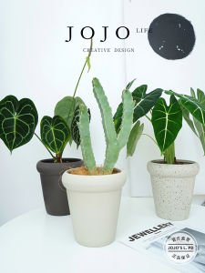 Creative Ceramic Flower Pot Jojos L. D.Tightly Grip Ice Cream Cone Plant Pots Home Decor Modern Simple Style from China