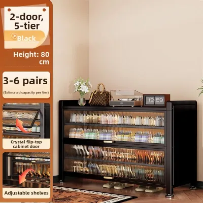 Dustproof Large Capacity Shoe Cabinet Steel