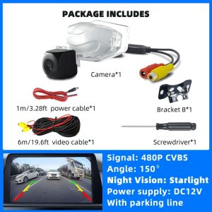 Backup Camera Rear View Reverse AHD1080P or 720P CVBS for Honda CRV Odyssey Accord Crosstour FR-V Fit Jazz HRV CRZ CRX Jade Car
