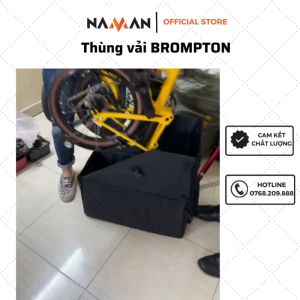 Thùng vải Brompton  hộp đựng xe đạp gấp Brompton