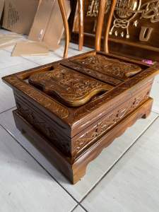 Kotak recal penyimpan alquran dan perhiasan 30x20x10cm