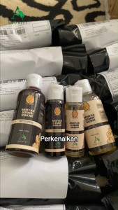 Amorist Minyak Kemiri Murni 60 ml 100% Alami Tumbuhkan Rambut & Alis | Free Sisir |Aman untuk Bayi