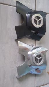 TUTUP COVER GEAR GIR GER DEPAN HONDA SUPRA X 125 FI INJEKSI HELM IN K41 MODEL AQUARIUM