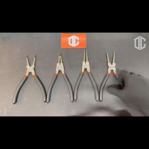 Kìm mở phe đầu cong mở phe vòng ngoài ( cong ra ) 7"/180mm WOKIN 104807 thép hợp kim cứng cáp Đồ Nghề DC