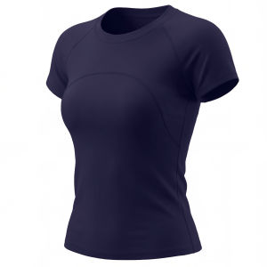 FITNESSGIRL | Slim Fit Moisture Wicking Pilates T-Shirt