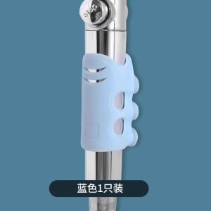 Silicone Shower Head Holder Movable Suction Cup No Drilling Bathroom Accessories Fixed Device Child Support Bracket