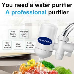 Tap Water Filter Washable Replacement Kitchen Faucet Long Lasting Filtro Water Purifier Tap Filter Chlorine