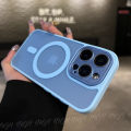 Ốp Lưng Bảo Vệ iPhone 16 pro Max Mới Màu Xám Titan Mờ Hấp Thụ Từ Tính Tương Thích Với Apple 15 pro 14 13 12 plus. 