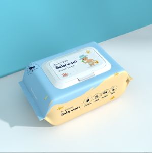 Baby Wipes ทิชชู่เปียก 1 แพ็ค 50 แผ่น เด็กแรกเกิด แผ่นทำความสะอาดเด็กอ่อนและเด็กวัยหัดเดิน ปลอดภัย ไม่มีสารเคมี สำหรับผิวแพ้ง่าย