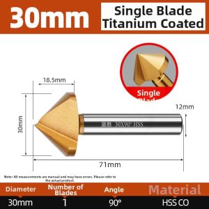 LASH | 90 Degree Deburring Tool for Stainless Steel 90 Degrees
